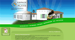 Desktop Screenshot of plans-permis-construire.com